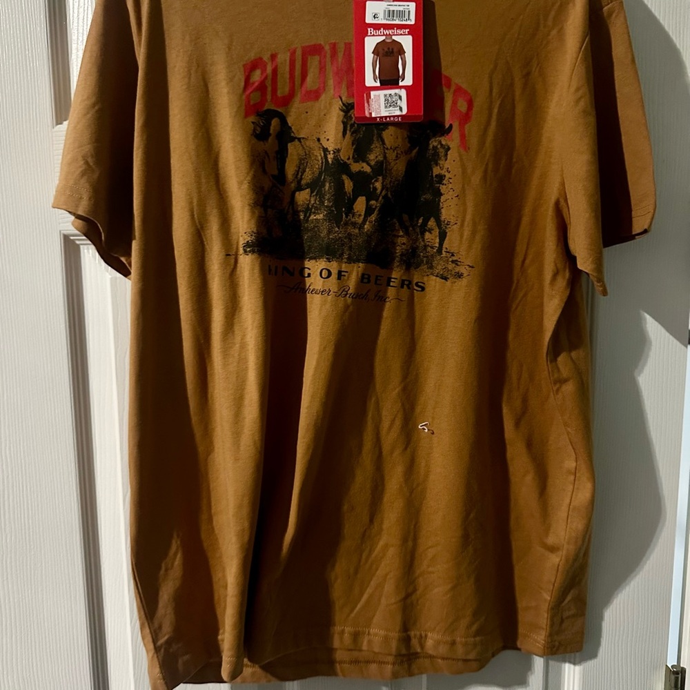 Budweiser Brown Short Sleeve Tee